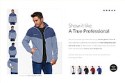 HOODIE & FLEECE BUNDLE 25xMock-ups, a Books & Magazine Mockup by Apparel_Mockups (Thumbnail 8 of 28)