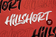Hillshort -Urban Brush-, a Blackletter Font by ErgibiStudio (Thumbnail 1 of 10)