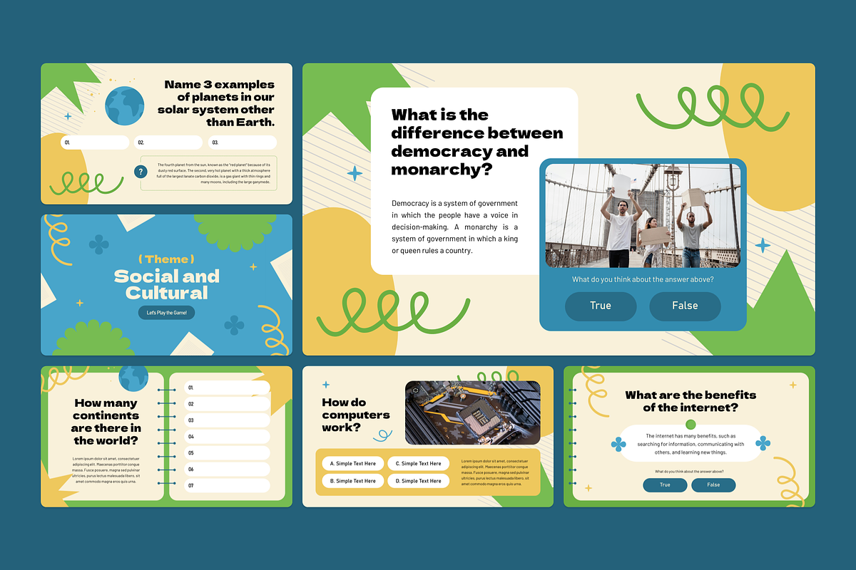 Learning Quiz Keynote, a Presentation Template by YossyOneStd (Photo 6 of 7)