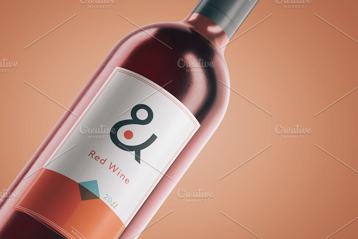 Wine Mockup Bundle, a Packaging Mockup by As Good As Possible (Photo 6 of 14)