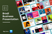 Brodi – Business Keynote Template, a Presentation Template by Dens Creative Studio (Thumbnail 1 of 6)
