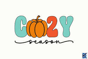 Retro Cozy Season SVG