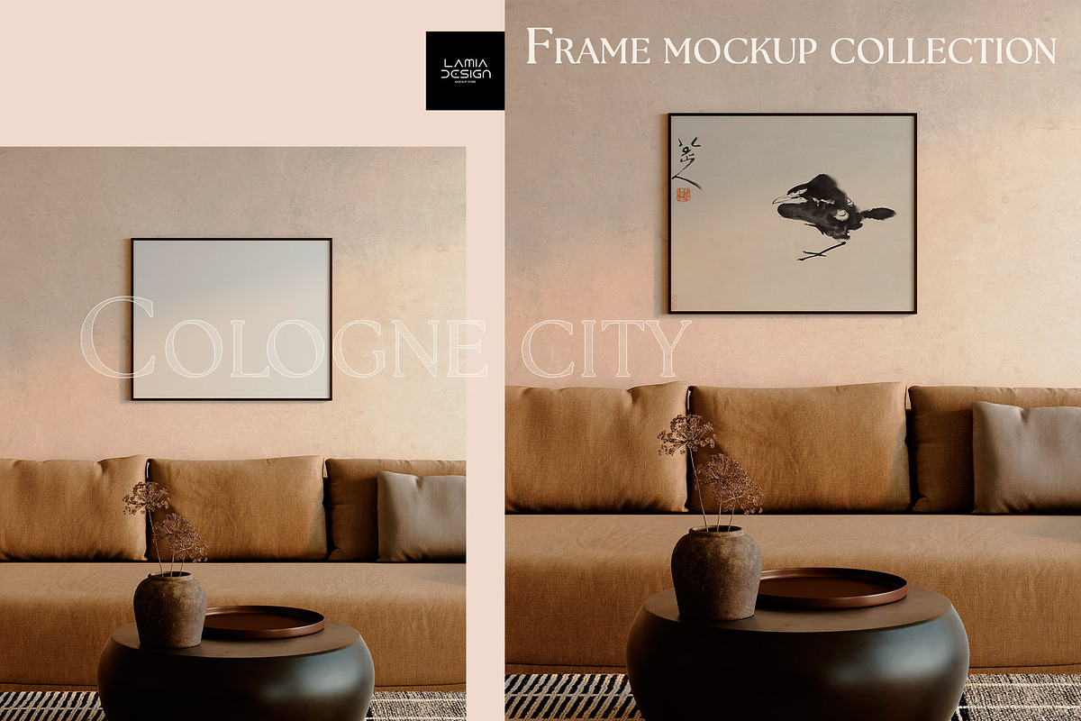 Cologne City & Mockup Frame Bundle, a Household Mockup by LAMIA DESIGN (Photo 8 of 14)
