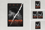 Wall Poster Mockup, an Advertising Mockup by swsi-studio (Thumbnail 1 of 5)