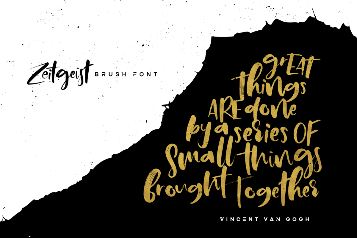 Zeitgeist Font preview 5