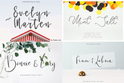 Modern Script Font Bundle, a Script Font by Creamy Script (Thumbnail 13 of 30)