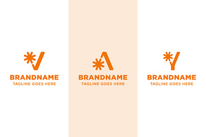 Letter V A Y Spark Logo, a Branding & Logo Template by Pray Art Design Studio