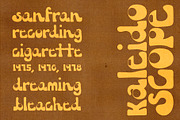 Kaleidoscope - Hand Drawn Retro Font, a Sans Serif Font by Madeline ODonoghue Design (Thumbnail 7 of 7)