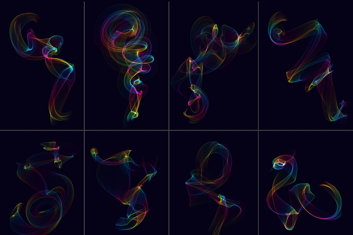 50 Abstract Smoke Transparent PNG, an Object Graphic by MRI STUDIO (Photo 3 of 15)