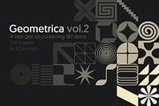 Geometrica Vol.2 – Brutalist Kit, an Object Graphic by Léo Alexandre (Thumbnail 1 of 15)
