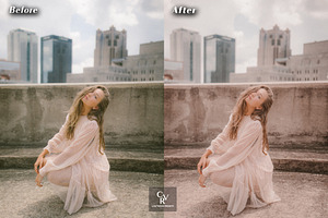 10 Rose Gold Lightroom Presets