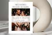 Wedding mood board template, a Stationery Template by EvaTemplates (Thumbnail 9 of 10)