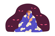 People with phobias & fears concept, a Person Illustration by Good Studio (Thumbnail 4 of 14)