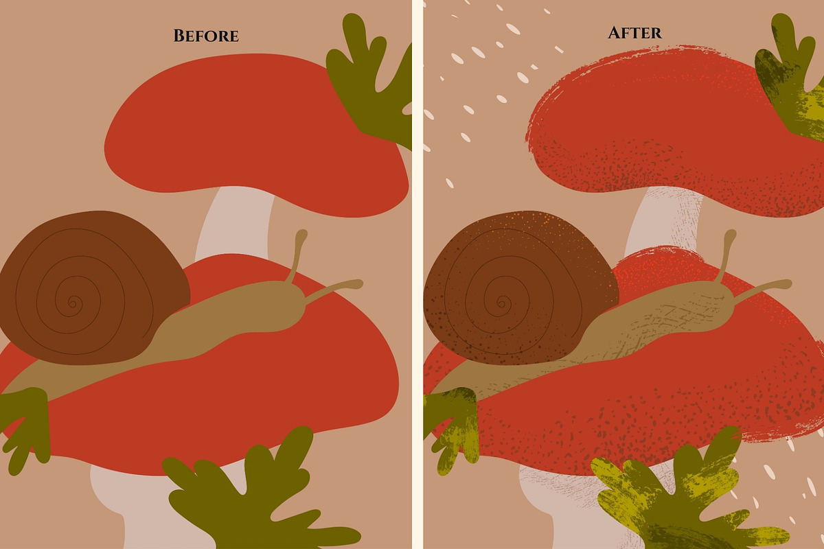 35 Illustrator Texture Toolkit, a Brush Add-On by Jenteva Art (Photo 11 of 14)