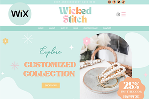 Wix Website Template