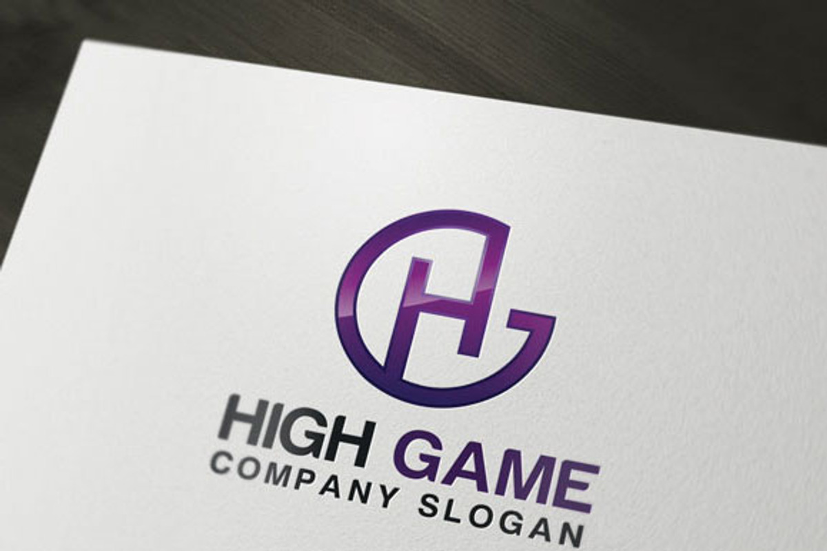 H,G Letter Logo, a Branding & Logo Template by stock6design (Photo 5 of 5)
