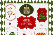 Whimsy Christmas. Watercolor art., an Object Graphic by ma_i_vi (Thumbnail 4 of 10)