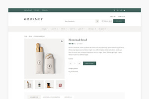 Gourmet - Food Blog & Recipe Theme