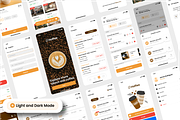 Haffee - Coffee Shop Mobile UI Kit, an UI Kit Template by ArbaStudio (Thumbnail 2 of 4)