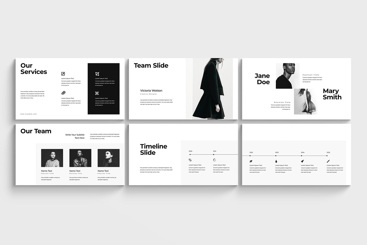 Creative Minimal Presentation Design, a Presentation Template by ...