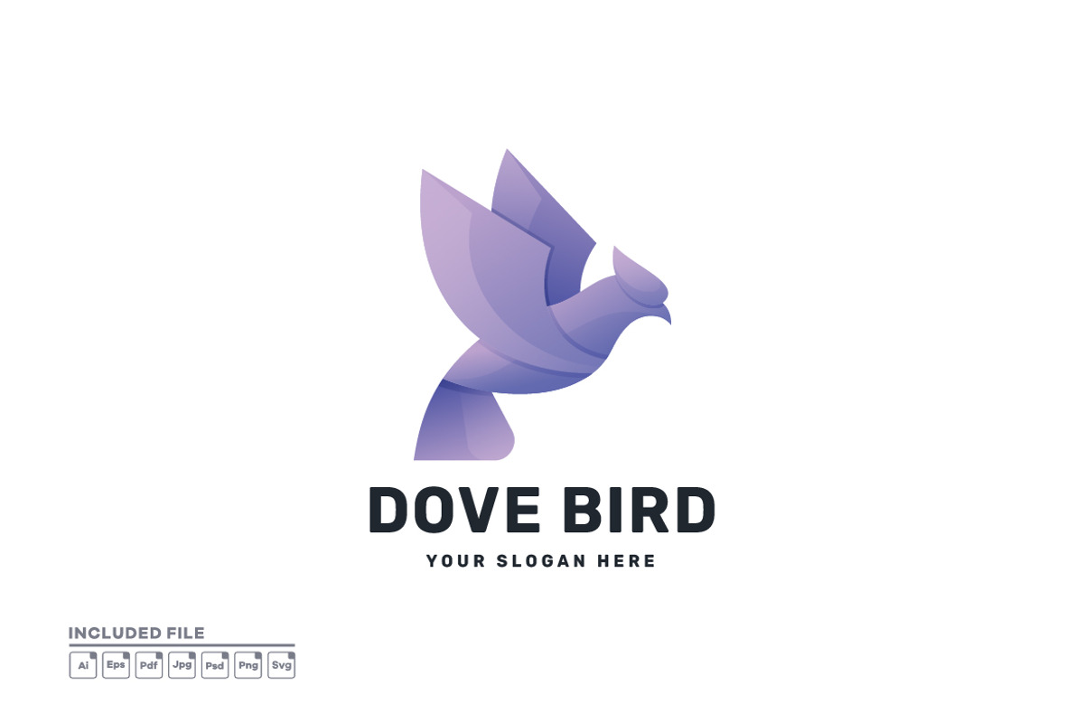 Dove Logo Icon Design Vector, a Branding & Logo Template by yuanesei