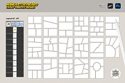 Manga Storyboard Layout Brushset, a Brush Add-On by Luuuka studio (Thumbnail 4 of 8)
