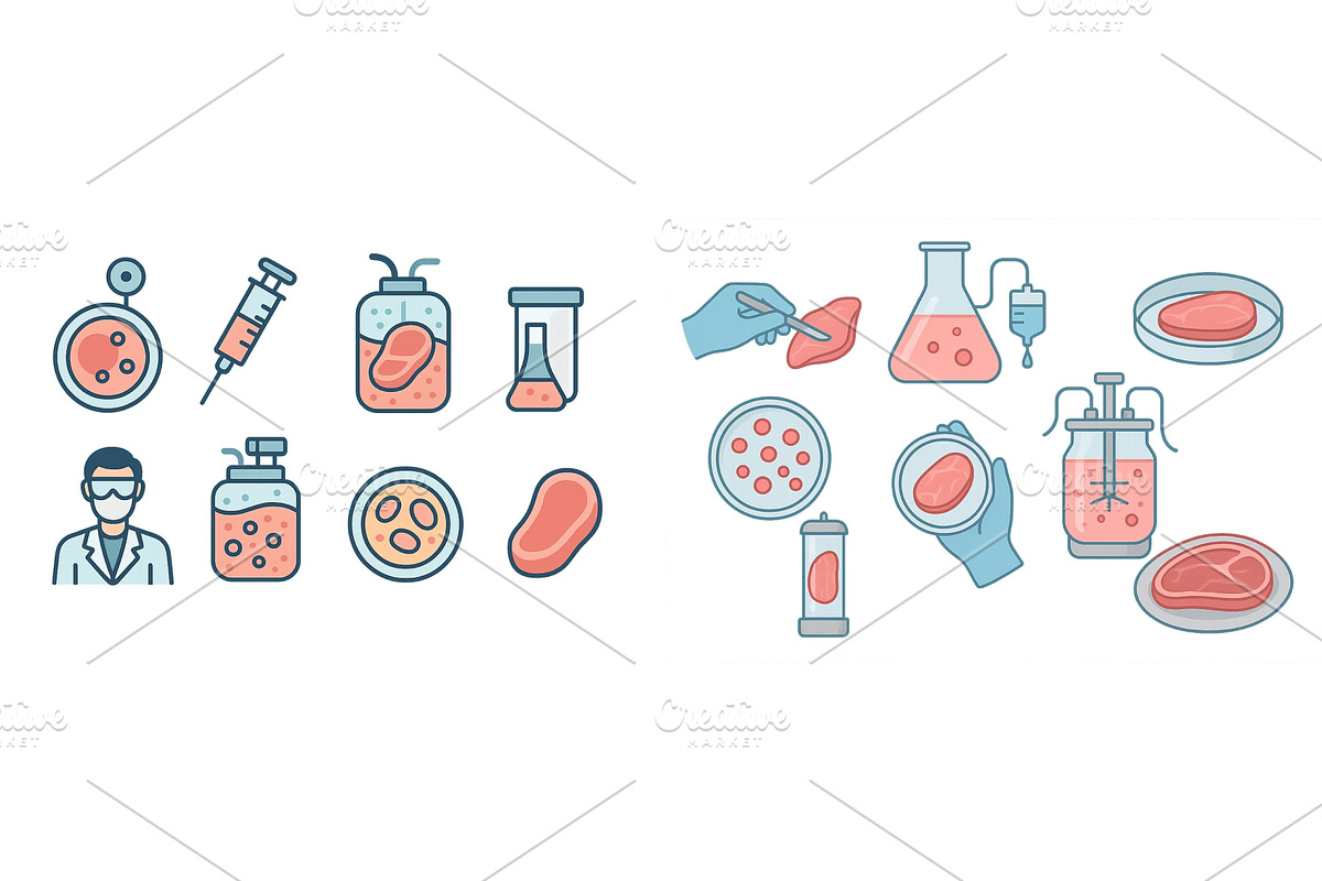 Microscopic view of cellular, an Illustration by ZinetroN