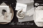 The Vellum Room Mockup Collection, an Advertising Mockup by Muse Mockups (Thumbnail 1 of 14)