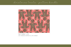 CHRISTMAS TREATS PATTERN BUNDLE DH