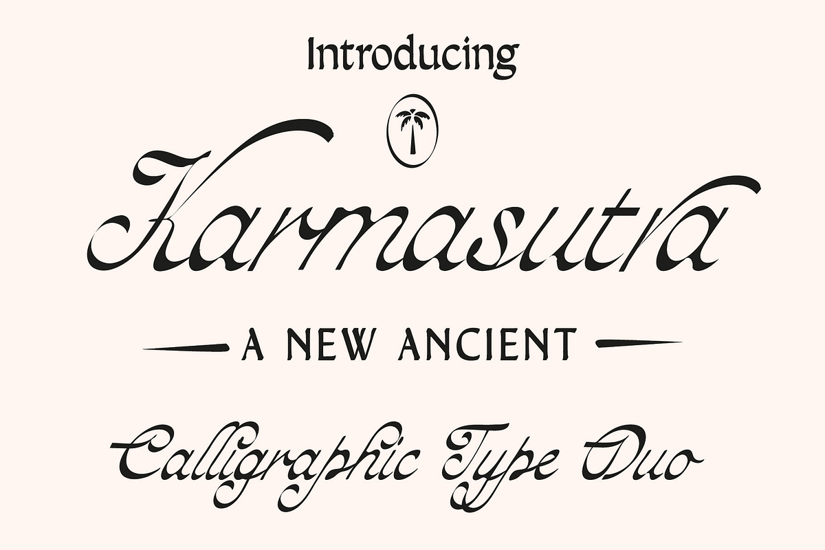 Karmasutra Font duo, a Script Font by Tropical Type (Photo 1 of 10)