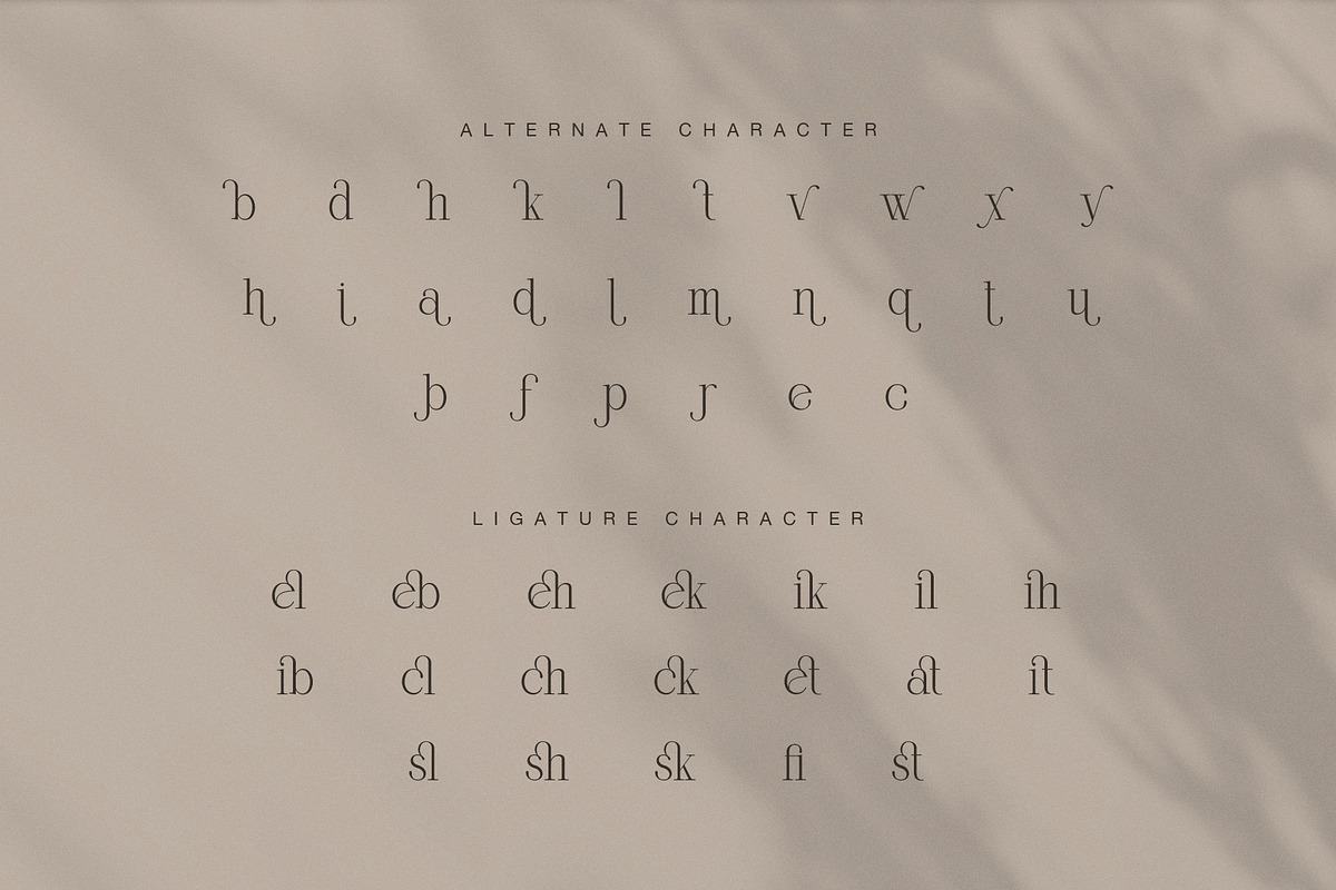 Gislen Elegant Serif Font, a Serif Font by Graphicxell (Photo 8 of 8)
