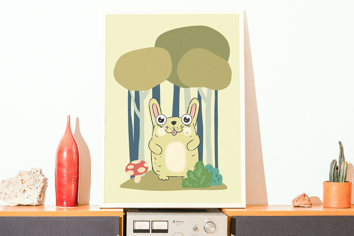 Charming Animals, an Illustration by Alina Sh (Photo 7 of 8)