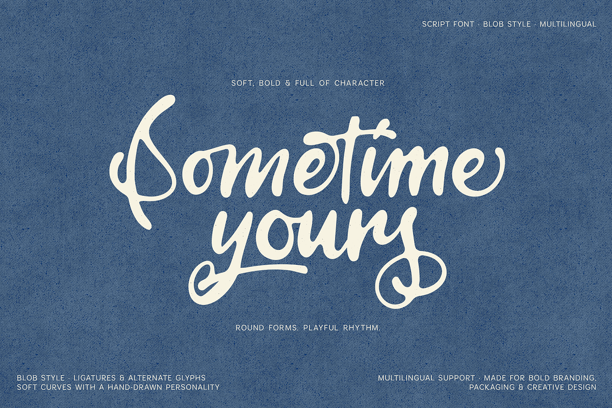 Sometime Yours - Script Typeface, a Script Font by VP Fonts (Photo 30 of 33)