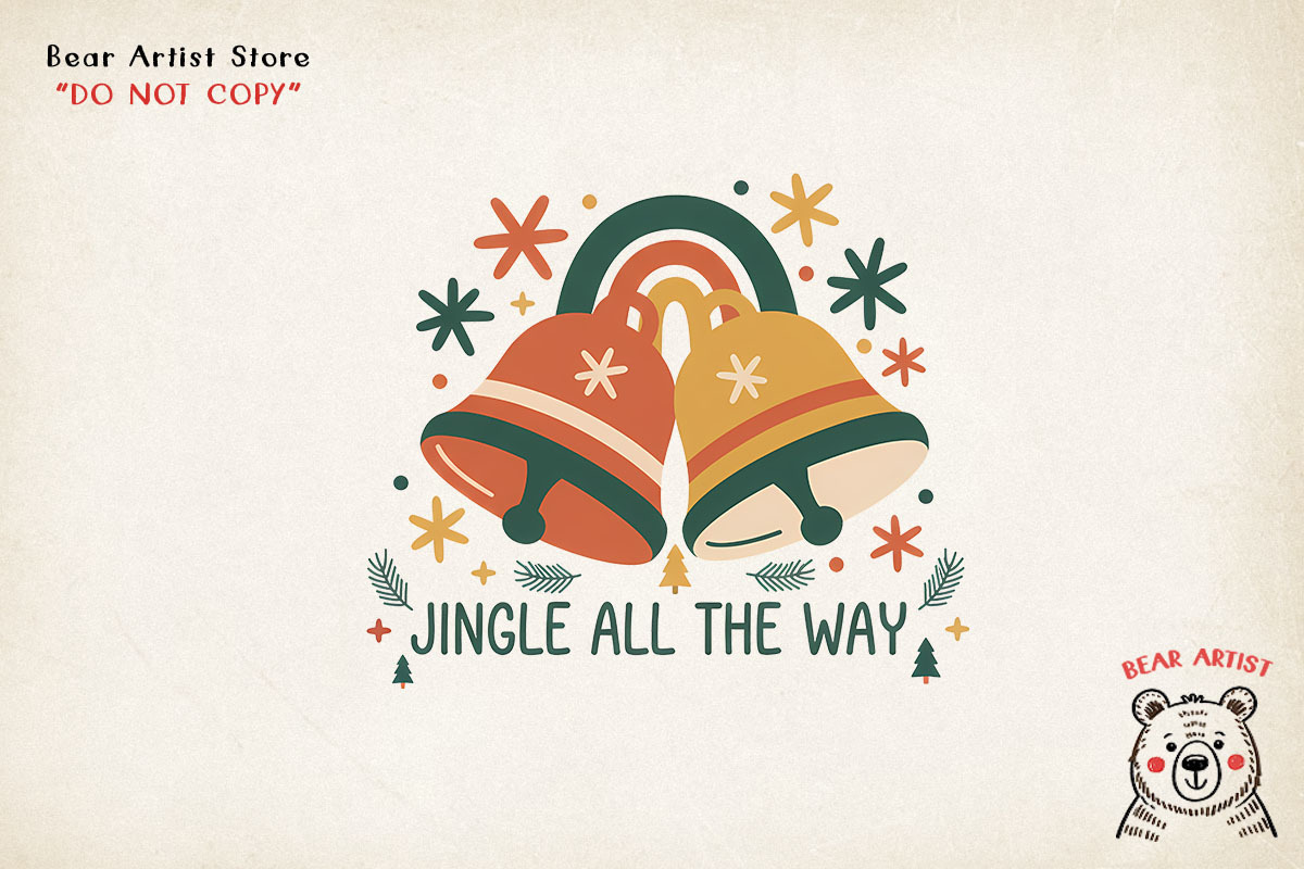 Retro Christmas Hand-drawn PNG, a Graphic by GlitterCraft (Photo 87 of 101)