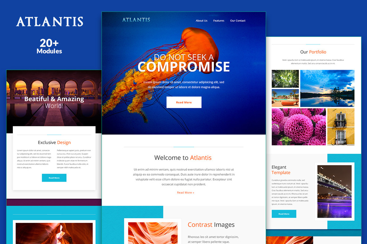 BigPack 3 Email-Template Bundle, an Email Template by WEB4PRO (Photo 5 of 11)