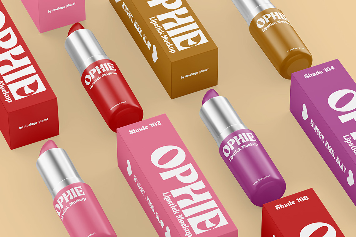 Lipstick Mockups, a Mockup by Mockups Planet (Photo 4 of 5)