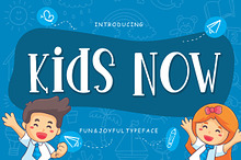 Kids Now Fun Business Font