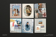 Nostalgic Beach Instagram Templates, a Social Media Template by Pani Temp. (Thumbnail 1 of 16)