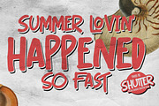 Shutter - Handwritten Brush font, a Script Font by Gassstype (Thumbnail 3 of 9)