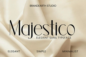 Majestico – Elegant Sans Typeface