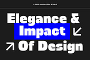 Widebly, a Sans Serif Font by graphicook (Thumbnail 6 of 10)