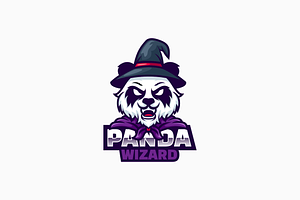 Panda Wizard E- Sport and Sport Logo, a Branding & Logo Template by Artnivora.Std