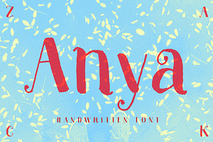 Anya – Beautiful Handwritten Font