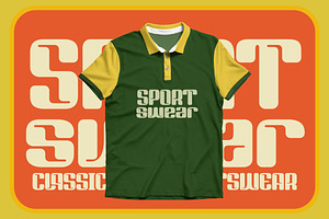 Sporty Vista Retro Font