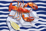 Fished & Fresh Seafood poster maker, a Food Illustration by Elena Dorosh (Thumbnail 18 of 18)
