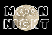 Sweet Moon, a Blackletter Font by Fourteen Letter (Thumbnail 3 of 6)