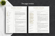 Minimalist CV Template Pack | Canva, a Resume Template by Lux Resume (Thumbnail 2 of 9)