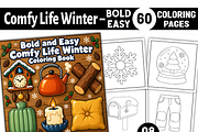 Bold and Easy Comfy Life Winter, a Seasonal Illustration by Coco Bloom (Thumbnail 1 of 3)