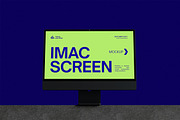 iMac Screen Mockup, an Advertising Mockup by HanaSaka_Studio (Thumbnail 5 of 5)