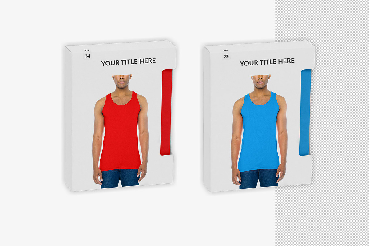 Tank Top Mock-Up (African Model), a Shirt Mockup by Mock-up Store (Photo 6 of 7)